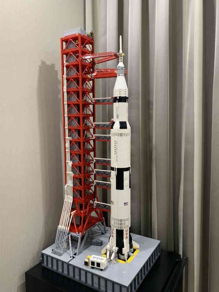 Apollo Saturn V LAUNCH Tower For LEGO NASA Apollo Saturn V 21309