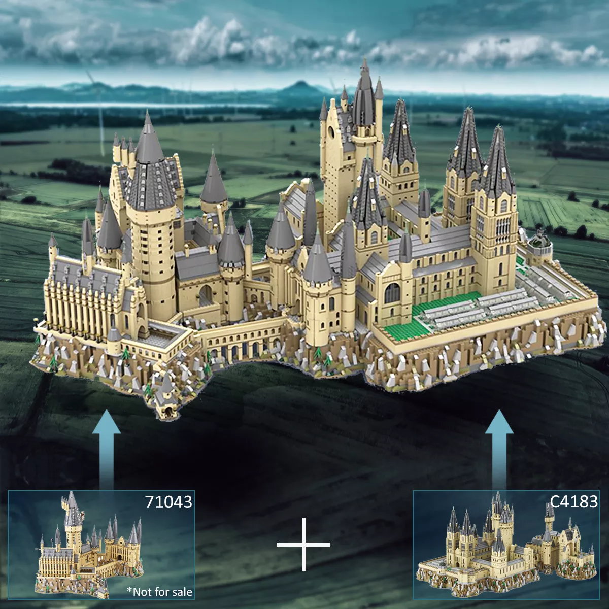 Hogwart's Castle (71043) Epic Extension